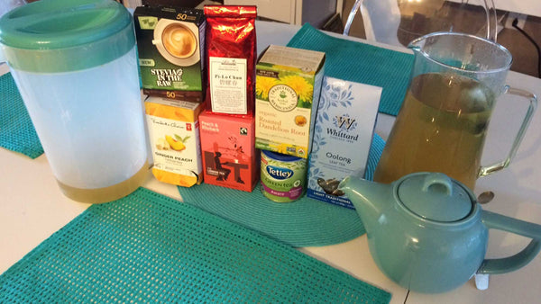assortment of teas