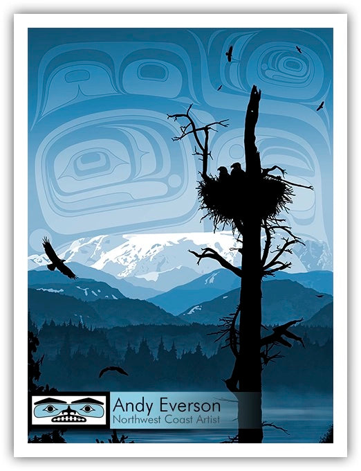 Nest, by Andy Everson, Northwest Coast Artist