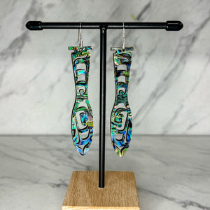 Open image in slideshow, Paddle Earrings

